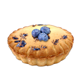 Пирог с черникой